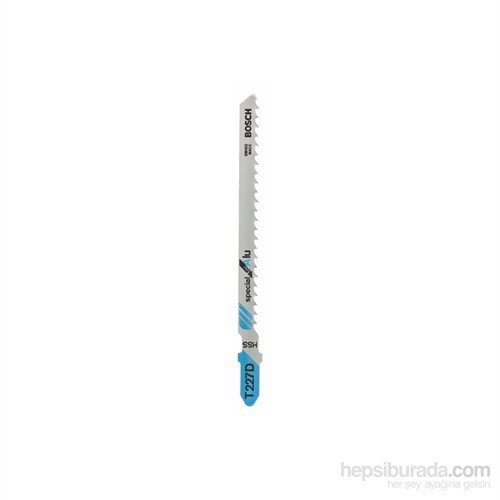 Bosch - Aluminyum İçin T 227 D Dekupaj Testeresi Bıçağı - 5'Li Paket