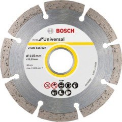 Bosch - Ekonomik Seri 9+1 Genel Yapı Malzemeleri Için Elmas Kesme Diski 115 mm