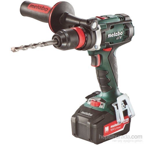 Metabo Bs 18 Ltx Bl Quick 5.2 Lityum Akülü 18 Volt 5.2 Ah Kömürsüz Motor Vidalama