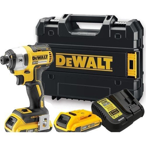Dewalt DCF887D2-QW 18V/2.0Ah Li-ion Çift Akülü Kömürsüz Profesyonel Darbeli Tornavida
