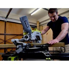 Ryobi R18MS2160 Lazerli Zıvanalı Gönye Testere 18 V 216 mm