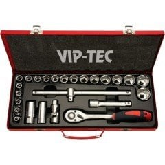 Vip-Tec 1/2'' Lokma Takımı 25 Parça Vt114121