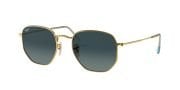 ﻿RAYBAN RB3548N 91233M54 HEXAGONAL UNISEX GÜNEŞ GÖZLÜĞÜ