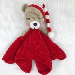 Ayıcık Örgü Uyku Arkadaşı Model 13 (Amigurumi)