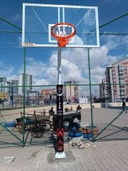 okul tipi basketbol potası