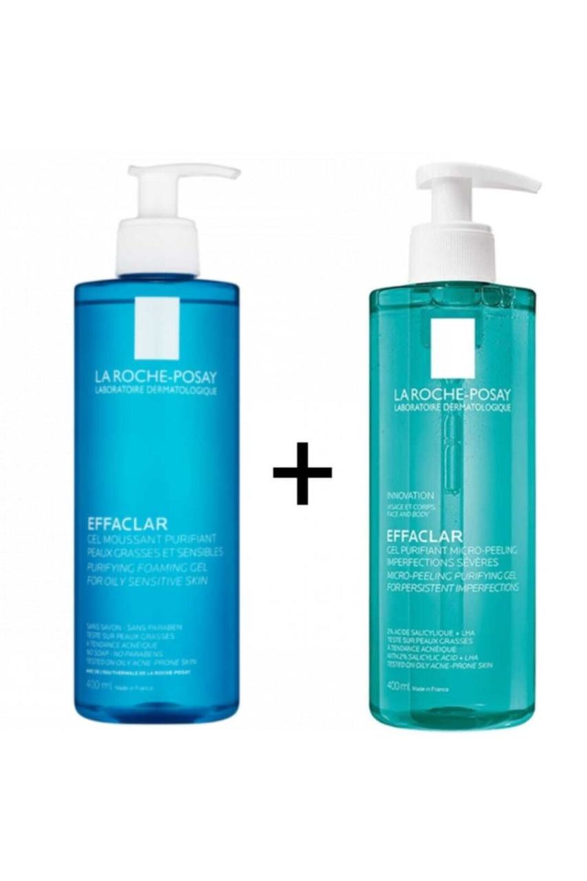 La Roche-Posay Effaclar Temizleme Jeli Yağlı 400 Ml / Effaclar Mikro-peeling Arındırıcı Jel 400 Ml