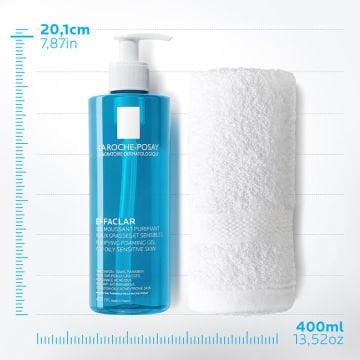 La Roche Posay Effaclar Yağlı Ciltler için Temizleme Jeli 400 ml