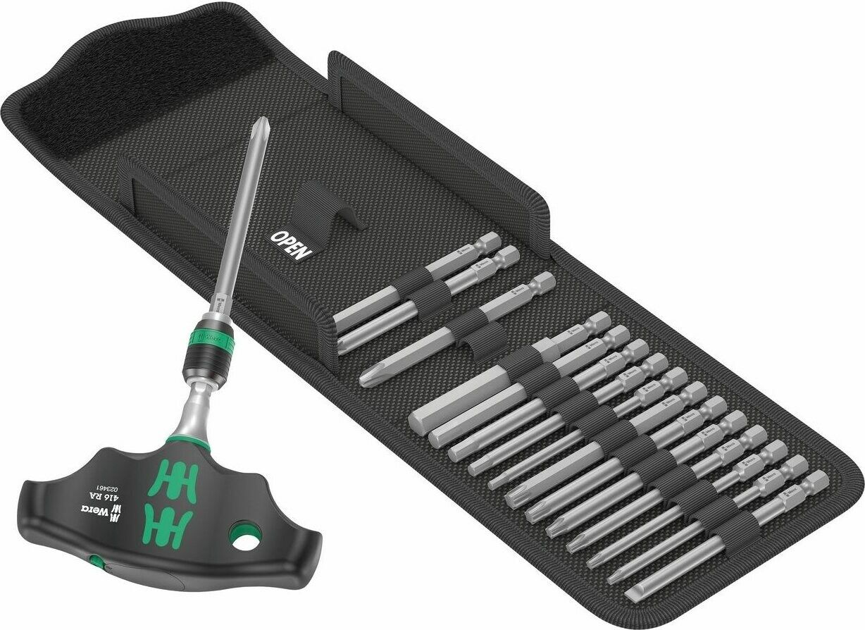 Wera 400 Ra Kf Kompakt Rapidaptor Cırcırlı T Tornavida Set 1 05023471001