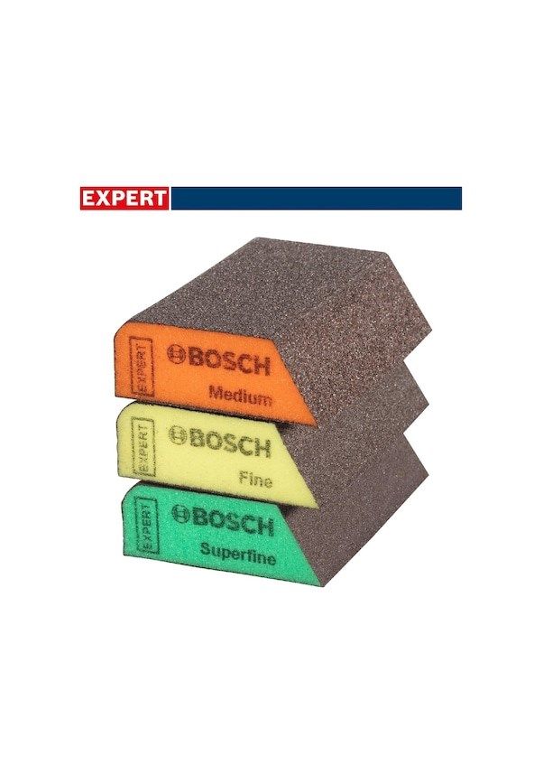 Bosch Expert S470 Sünger Zımpara 3'lü Set 69 x 97 x 26 MM - 2608901174