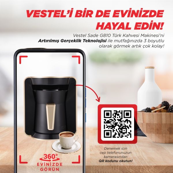 Vestel Sade G810 Türk Kahve Makinesi