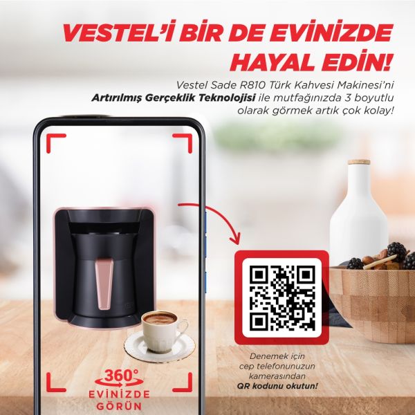 Vestel Sade R810 Türk Kahve Makinesi