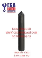 GRANİT YAZI UCU SAP 8 MM 90 DERECE 0.4 MM UÇ ( A SERİ )