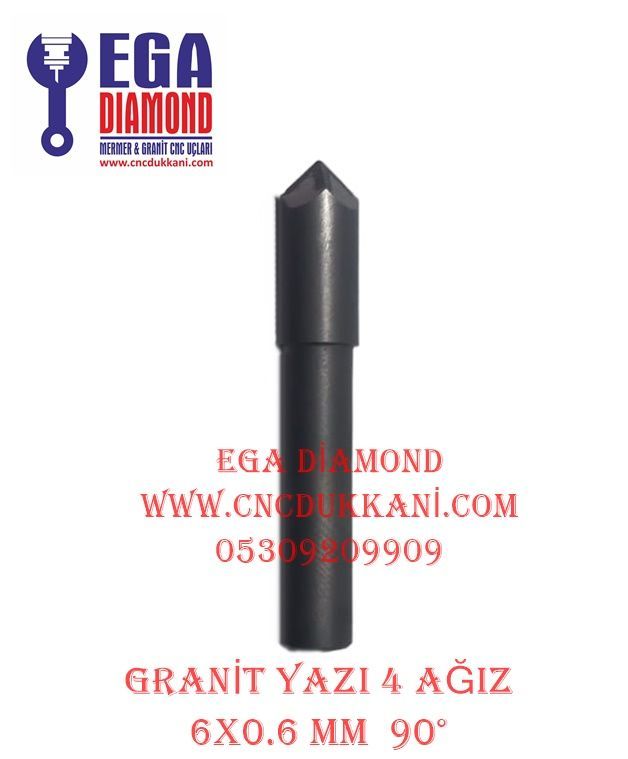 GRANİT YAZI UCU SAP 6 MM 70 DERECE 0.6 MM UÇ ( A+ SERİ )