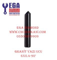 GRANİT YAZI UCU SAP 6 MM 90 DERECE 0.4 MM UÇ ( A SERİ )
