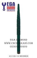 4x100 KONİK MERMER UCU SAP 10 MM ( YEŞİL SERİ )