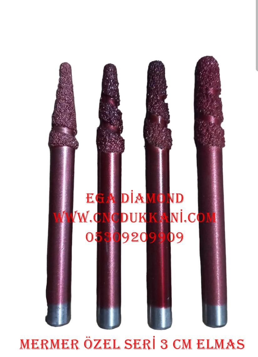 MERMER ÖZEL SERİ 3 CM ELMAS BOYU ( 1 ADET )