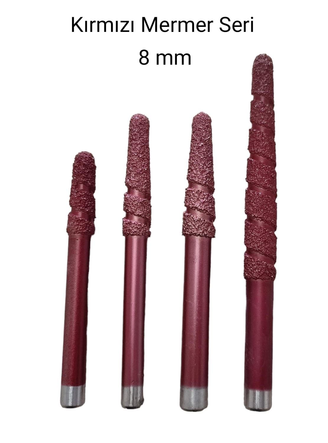 8 mm MERMER KIRMIZI SERİ UÇ