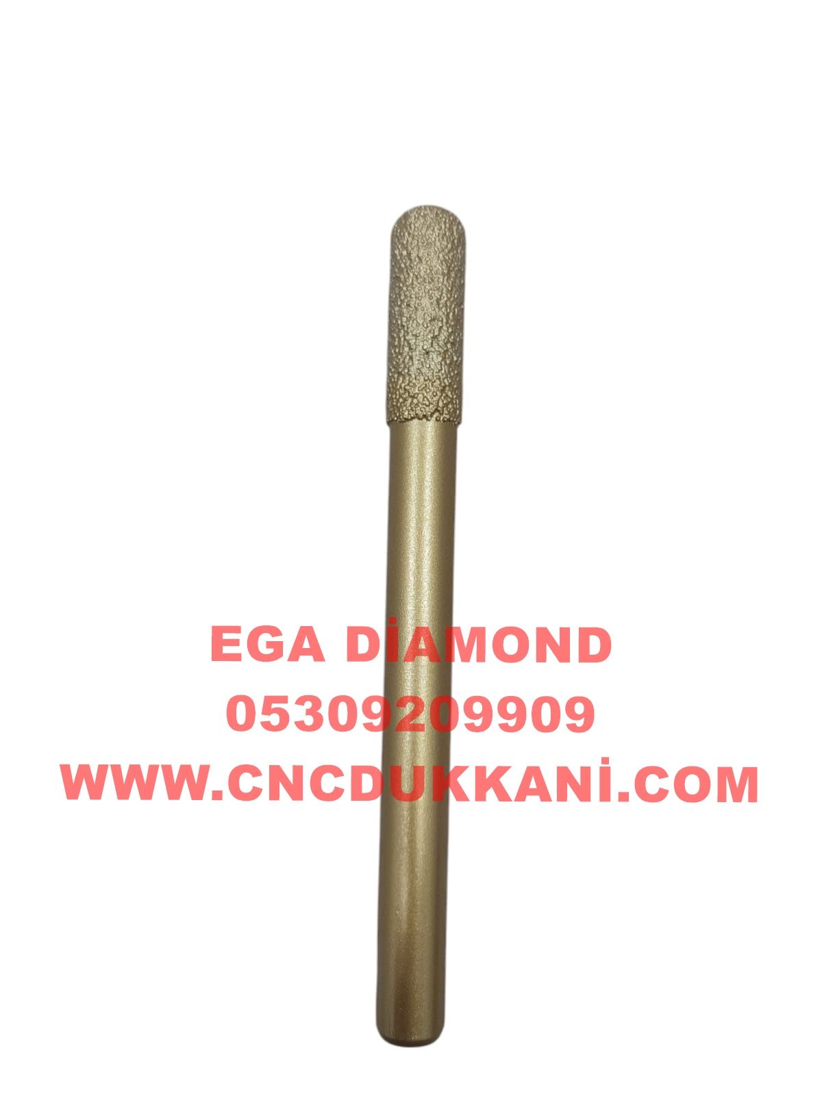 10x30 Küre Mermer Cnc Ucu ( SARI SERİ )