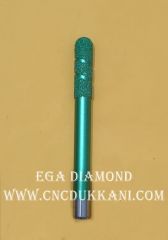 14 MM KÜRE MERMER CNC UCU ( 5 CM ELMAS 15 CM TOPLAM BOY )