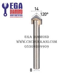 8 mm Yazı Ucu (120 derece)