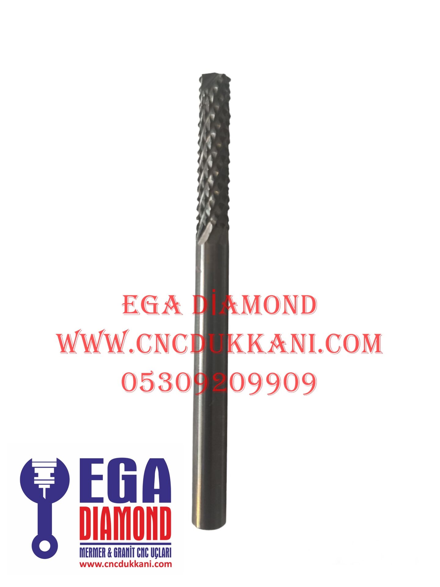 6 mm KARBÜR 3 cm kesim boyu