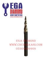 2 MM KONİK KARBÜR UÇ  SAP 6 MM
