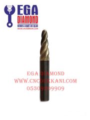 6 MM KONİK KARBÜR UÇ  SAP 10 MM