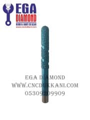 8x50 Küre Mermer Cnc Ucu ( MAVİ SERİ )