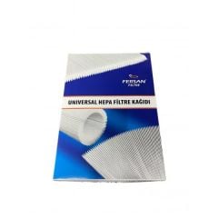 Universal Hepa Filtre Kağıdı Akordiyon 20 mm