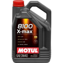 MOTUL 8100 X-MAX 0W-40 4 LT