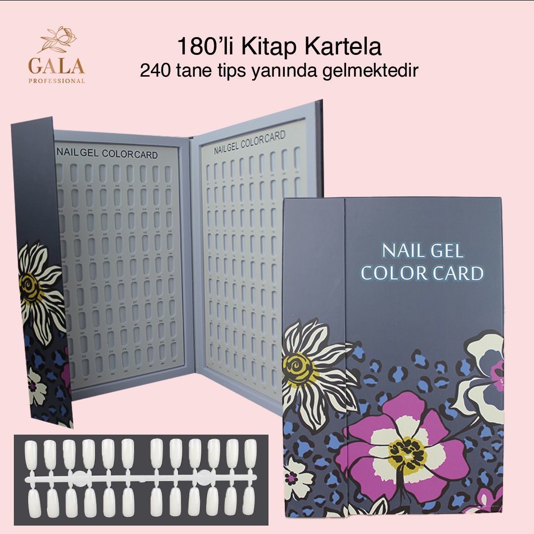 KİTAP KARTELA 180 Lİ LACİVERT (TİPSLER DAHİL)