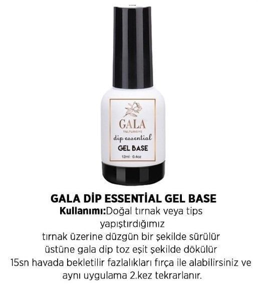 GALA DİP SİSTEM GEL BASE 12ML