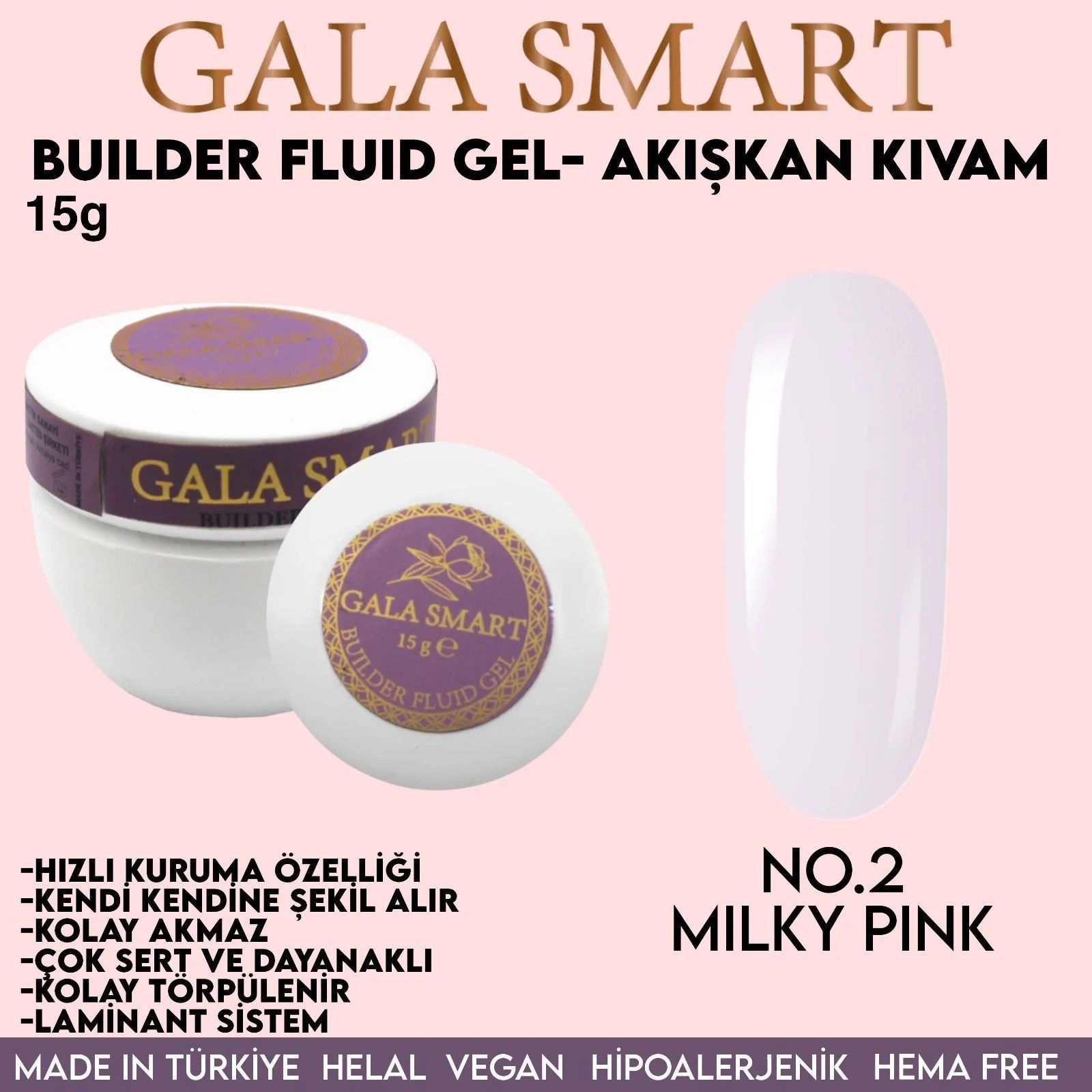 BUİLDER FLUİD GEL 15 G - NO:2