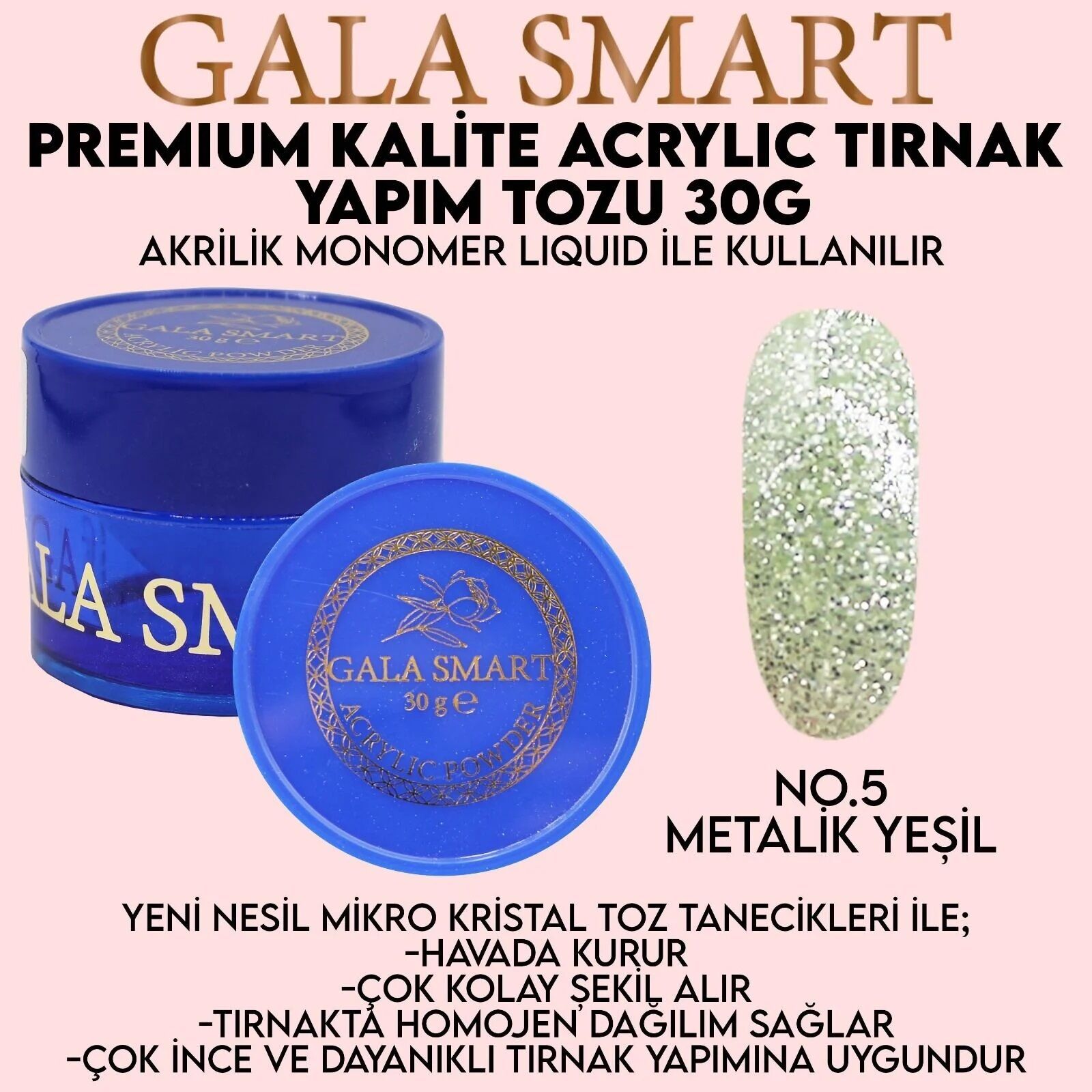 AKRİLİK TOZ PREMİUM 30 g - NO:05