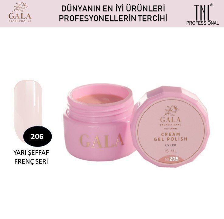 GALA CREAM OJE 15 ML NO 206