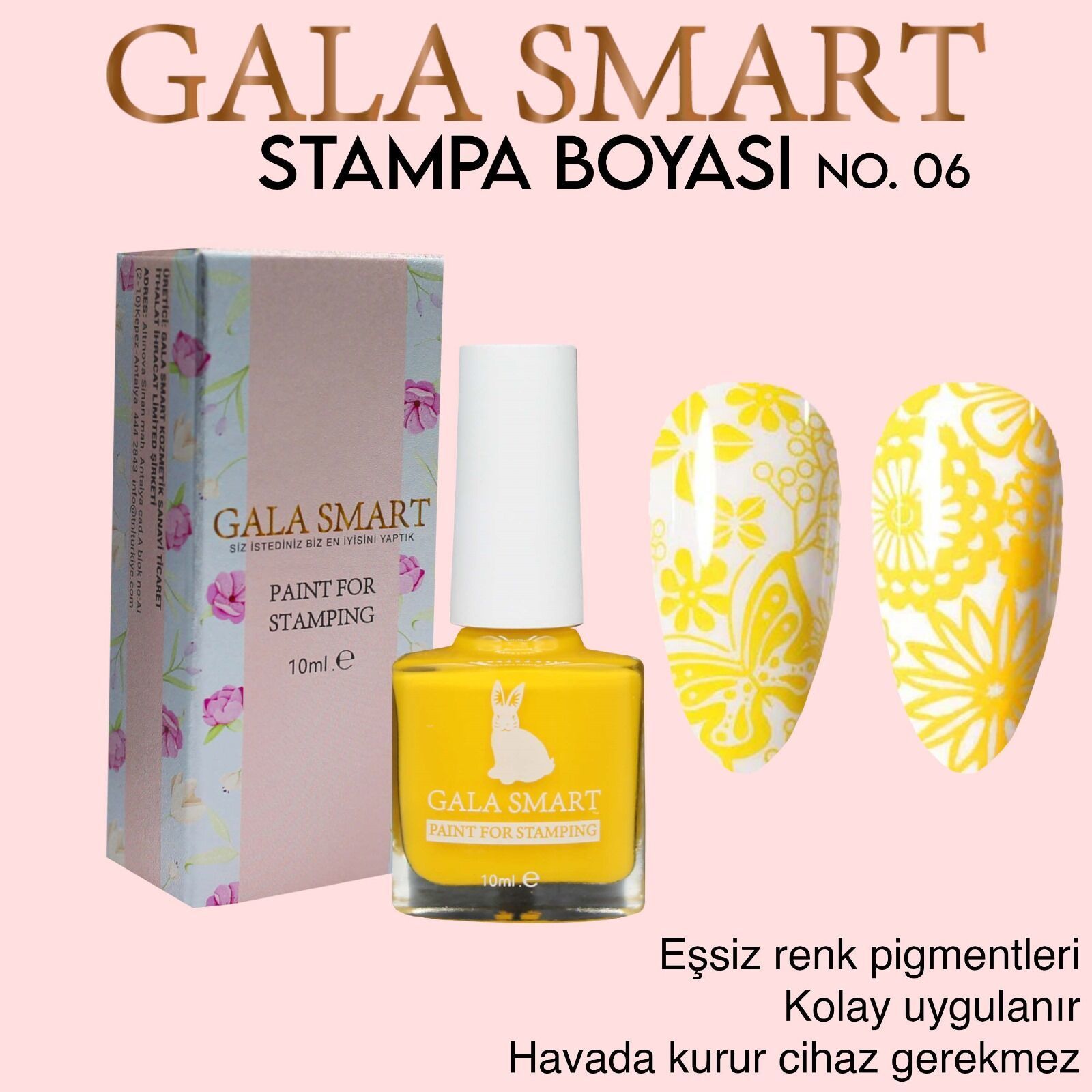 GALA SMART - STAMPA BOYASI 10 ML NO:06