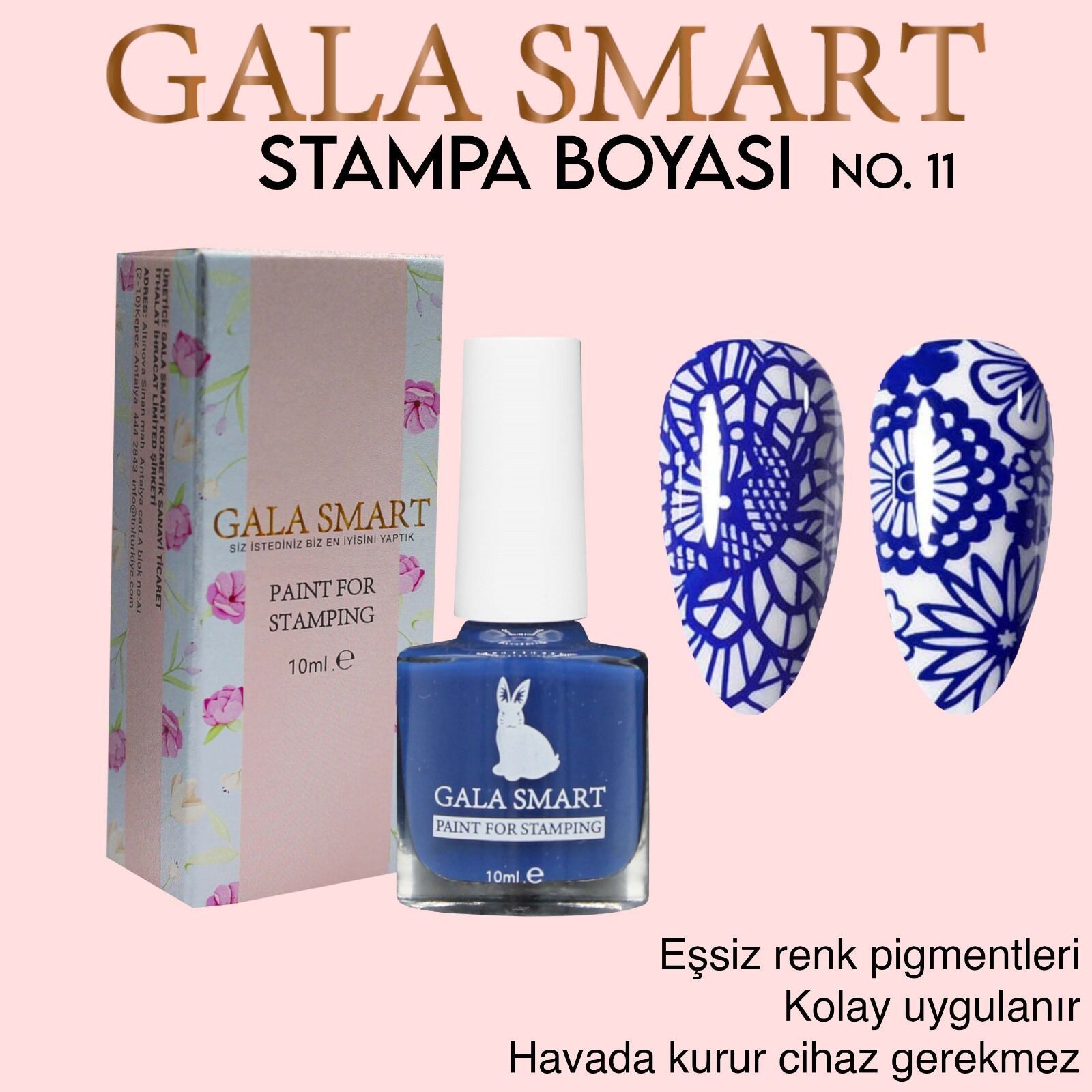 GALA SMART - STAMPA BOYASI 10 ML NO:11