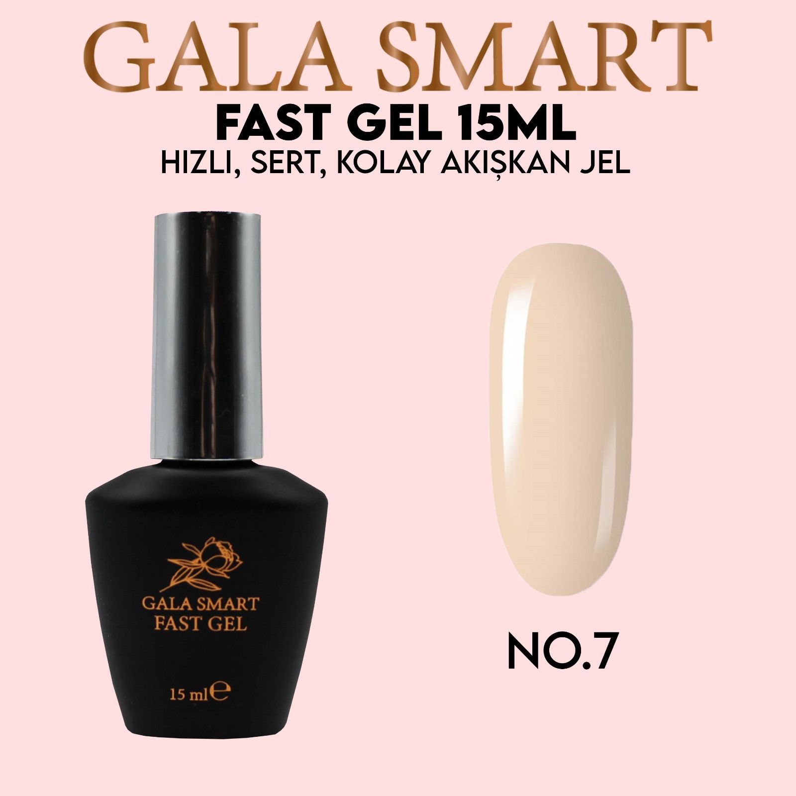 GALA SMART - FAST GEL 15 ml - NO:7
