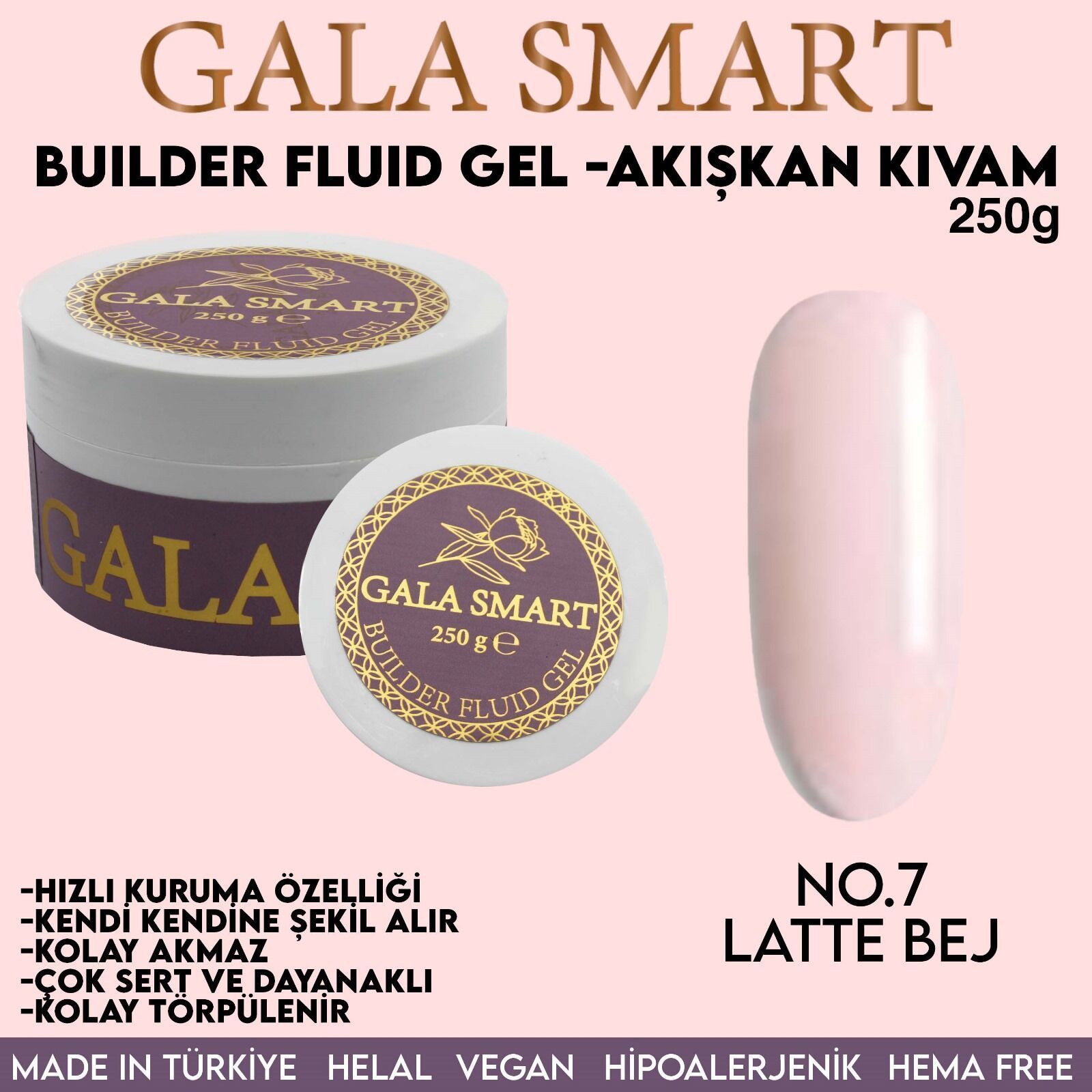 BUİLDER FLUİD GEL 250 G - NO:7