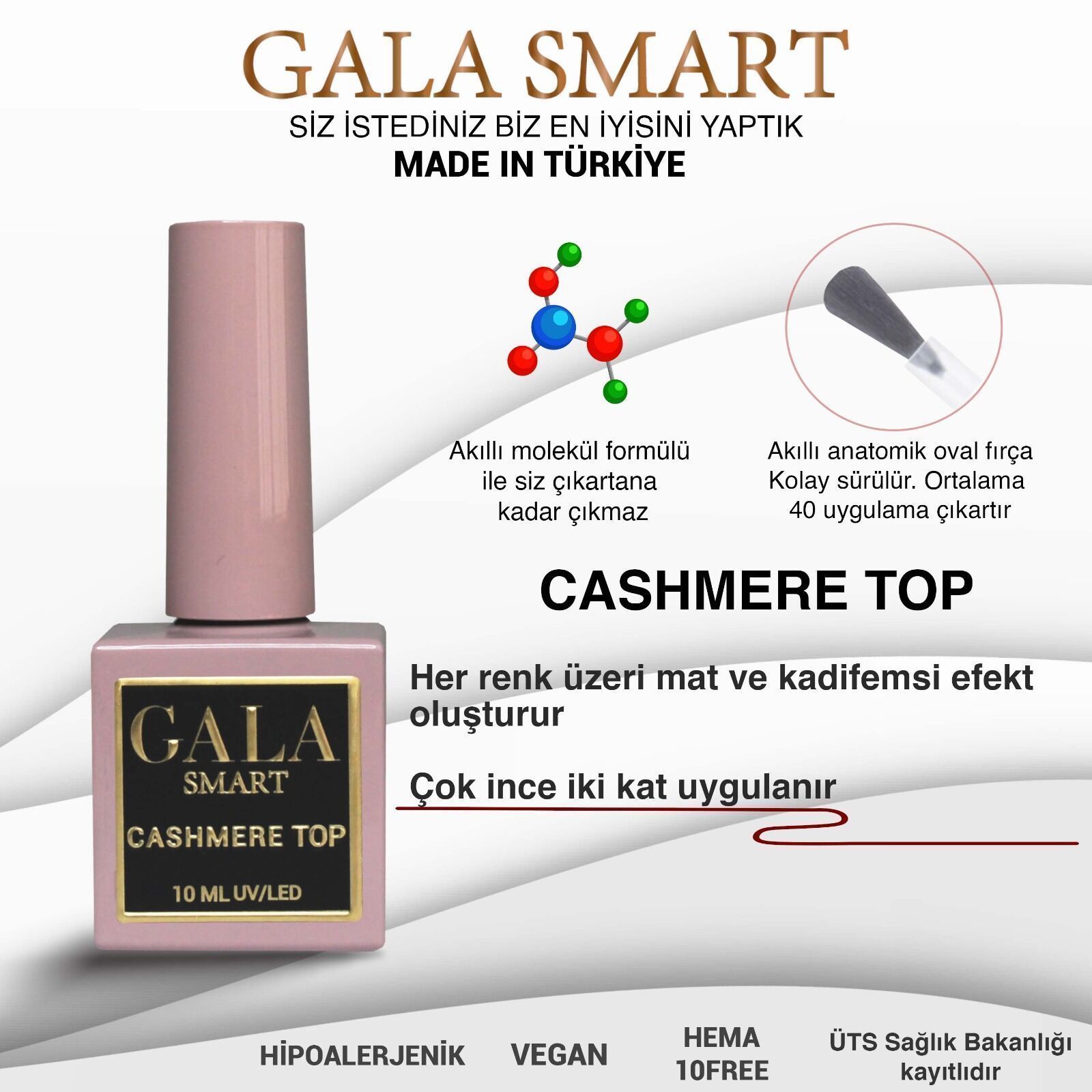 GALA SMART CASHMERE TOP 10 mle