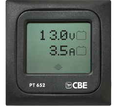 CBE PT652 Dokunmatik Akü Voltaj Ve Amper Ölçer Test Paneli