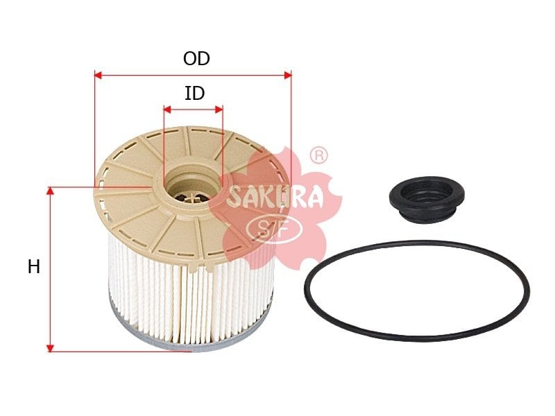 FUEL FILTER D-MAX (TFR-TFS) 2.5 DITD:3.0 DITD 2007-2011