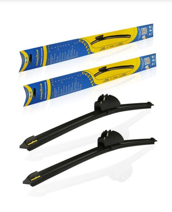 WIPER BLADE FRONT BANANA TYPE VOLKSWAGEN GOLF 5 DOOR HATCHBACK 2013-2019 (650mm+450mm)