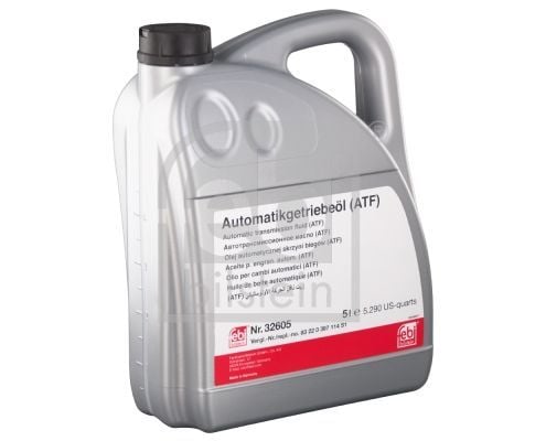 TRANSMISSION OIL AUTOMATIC 5 LITER RED