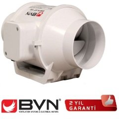 BMFX 125 Yuvarlak Plastik Kanal Fanı