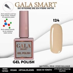 No: 124 Gala Smart Classic Seri Kalıcı Oje 10 ml