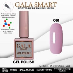 No: 081 Gala Smart Classic Seri Kalıcı Oje 10 ml