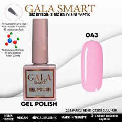 No: 043 Gala Smart Classic Seri Kalıcı Oje 10 ml