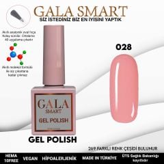No: 028 Gala Smart Classic Seri Kalıcı Oje 10 ml