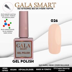 No: 026 Gala Smart Classic Seri Kalıcı Oje 10 ml